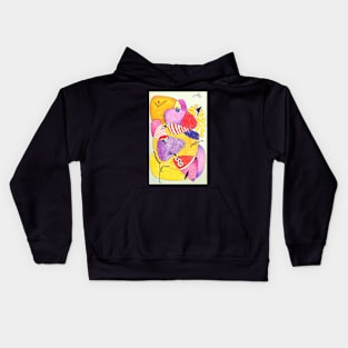 abstract art Kids Hoodie